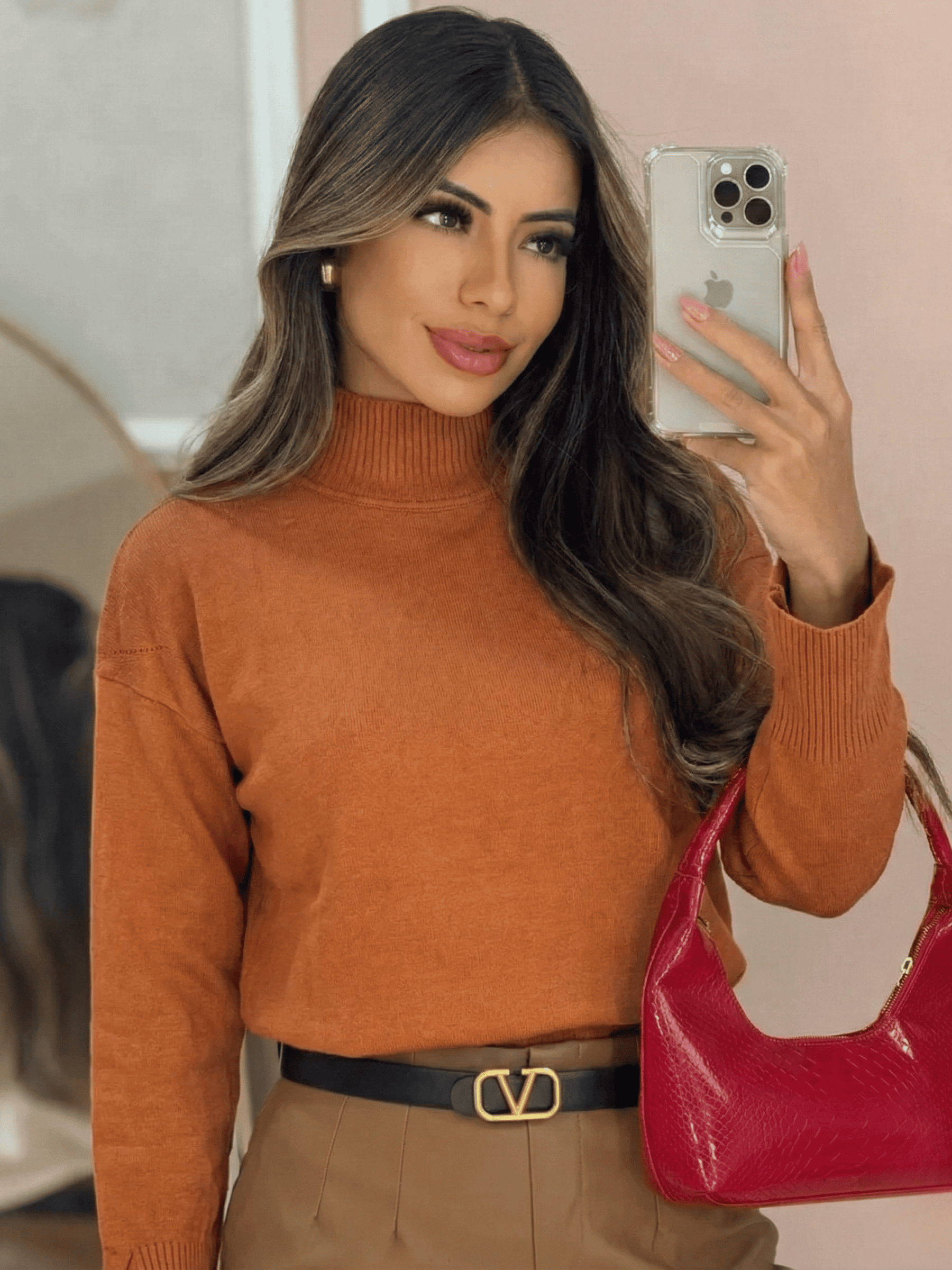 Blusa Feminina de Tricô Leticia