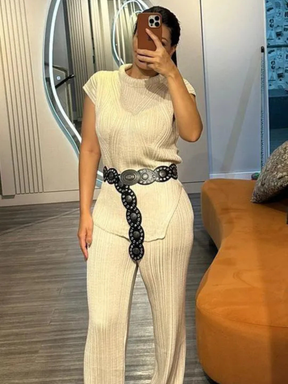 Conjunto de Tricô Ravena