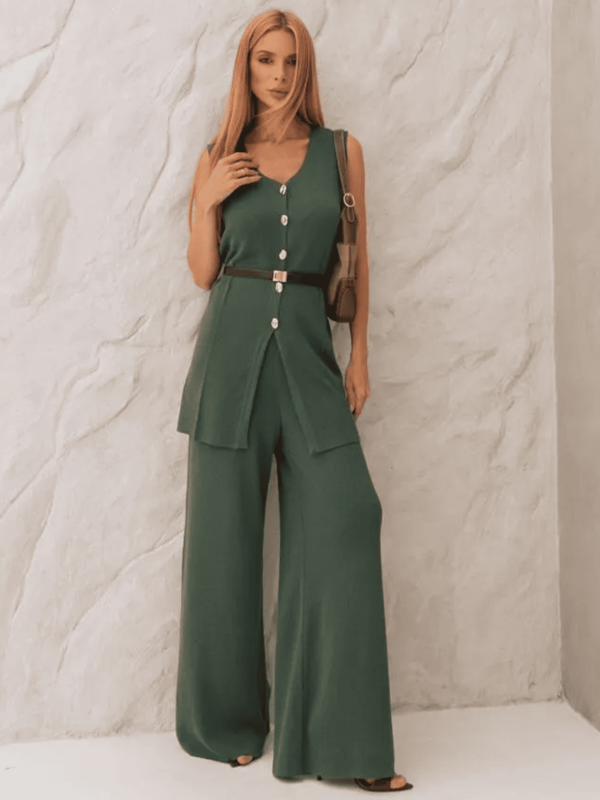 Conjunto de Tricô Jamaica