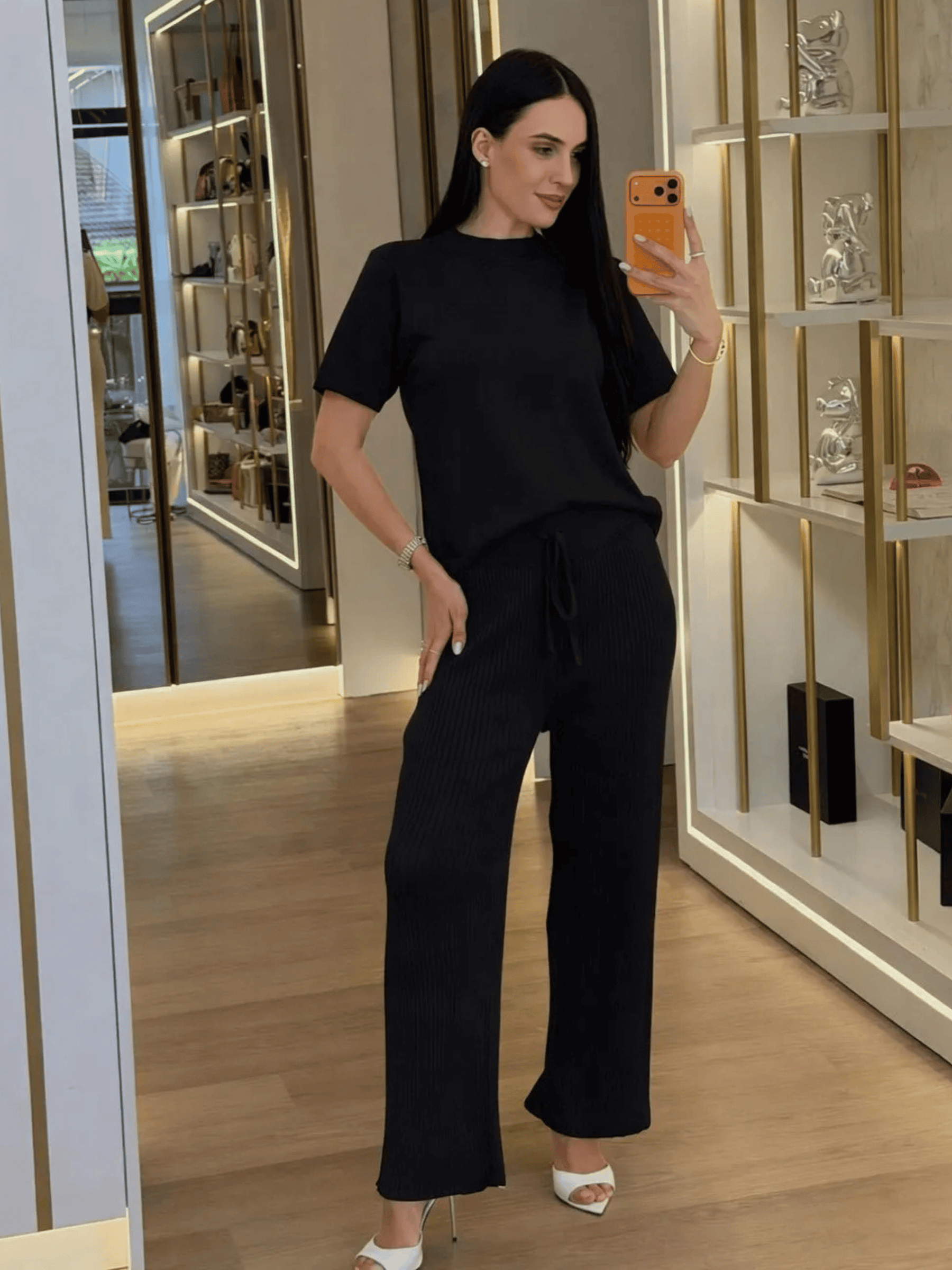 Conjunto de Tricô Havaí