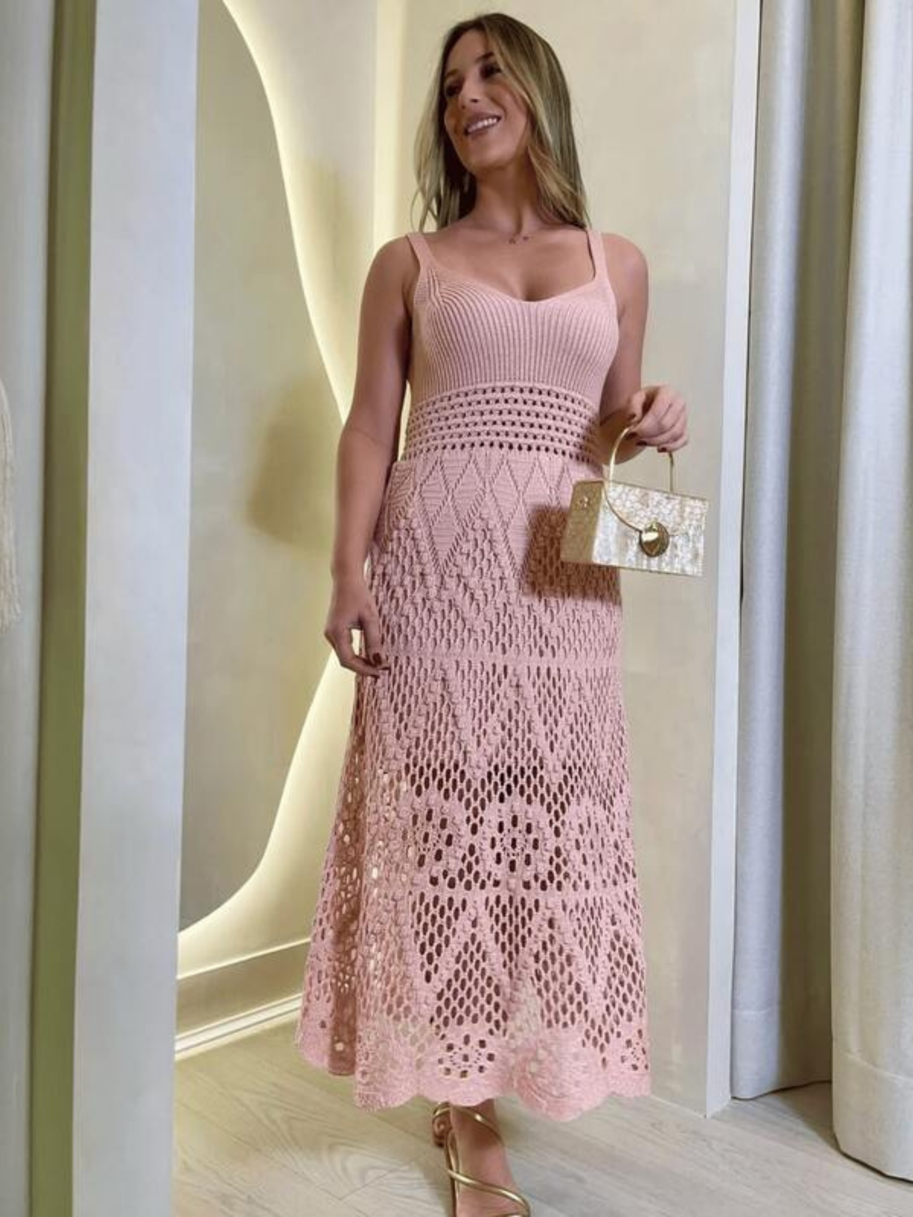 Vestido de Tricô Elizabeth