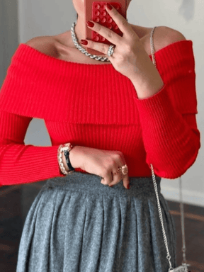 Blusa Feminina de Tricô Mikaelly