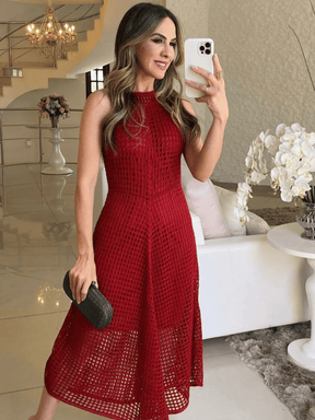 Vestido de Tricô Ana Luiza