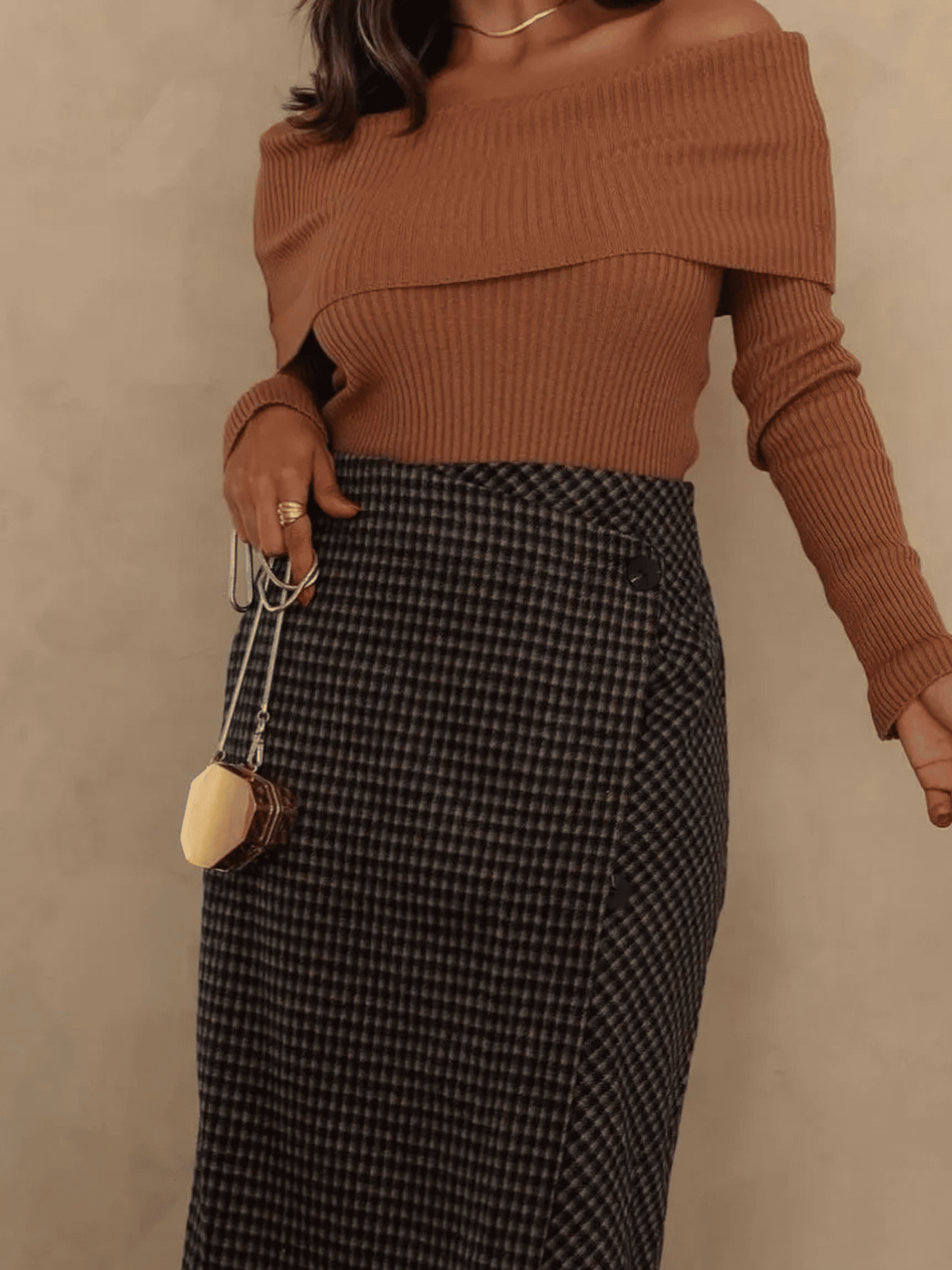 Blusa Feminina de Tricô Mikaelly