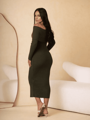 Vestido de Tricô Lila