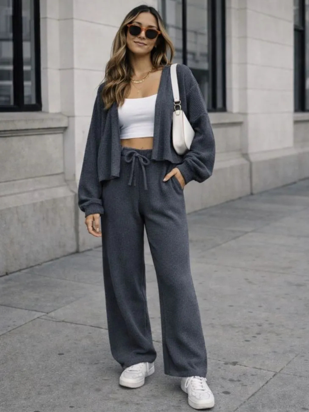 Conjunto de Tricô Margarida