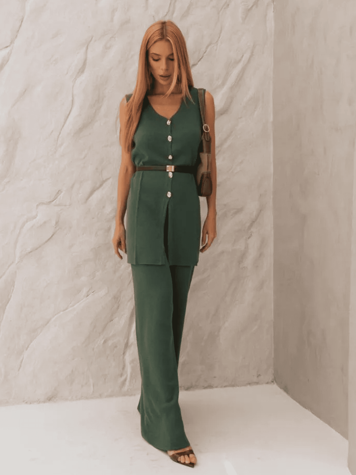 Conjunto de Tricô Jamaica