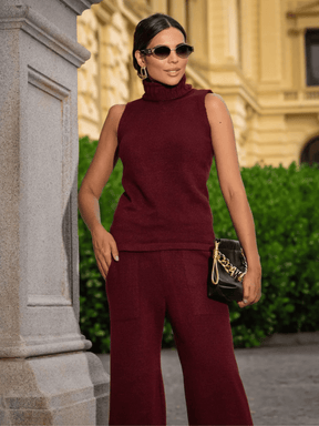 Conjunto de Tricô Laureana