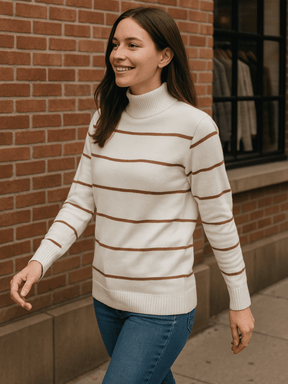 Blusa Feminina de Tricô Yara - Manga Longa