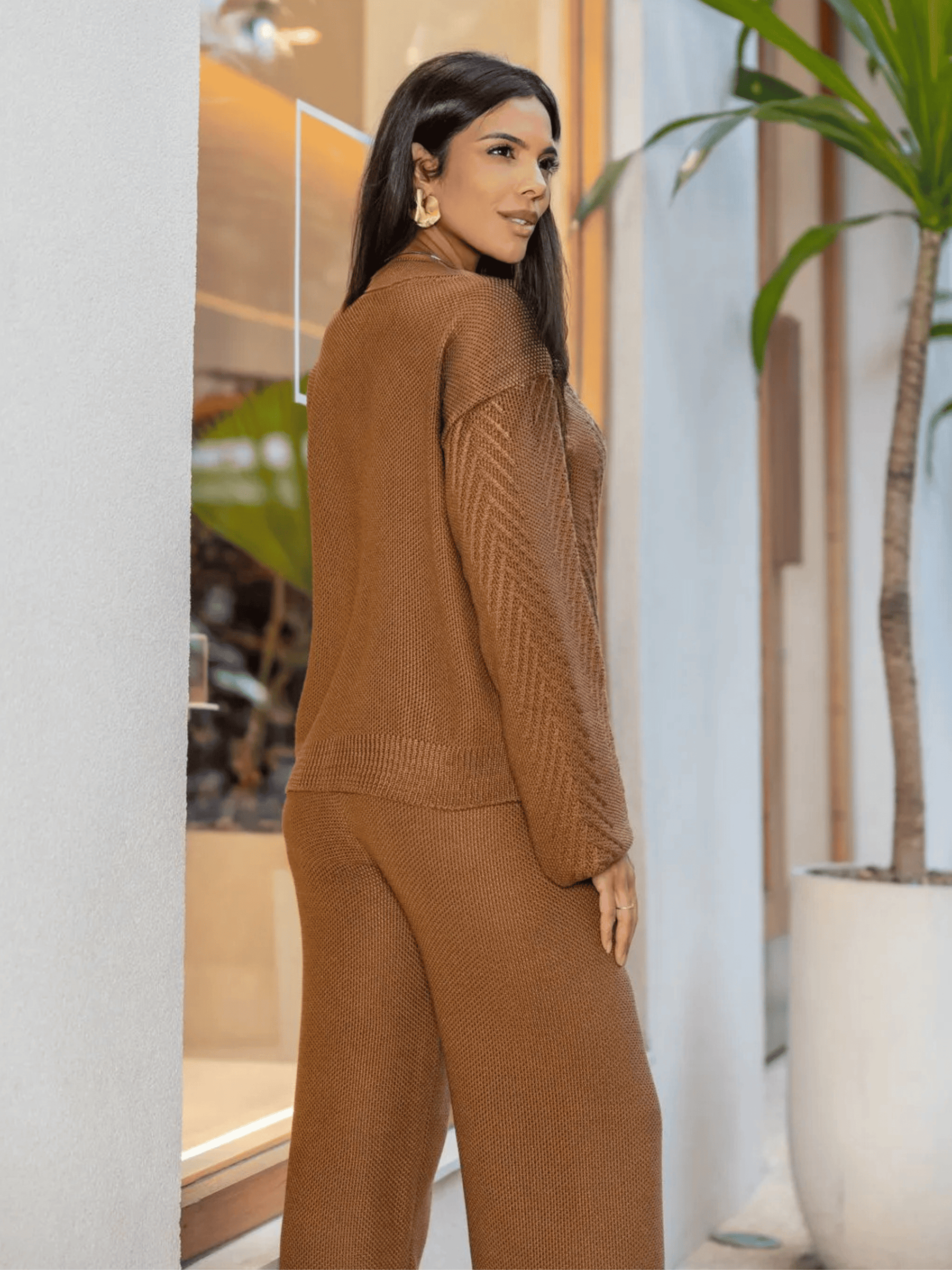 Conjunto de Tricô Mônaco