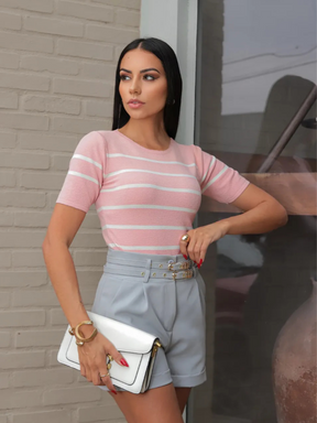 Blusa Feminina de Tricô Magali