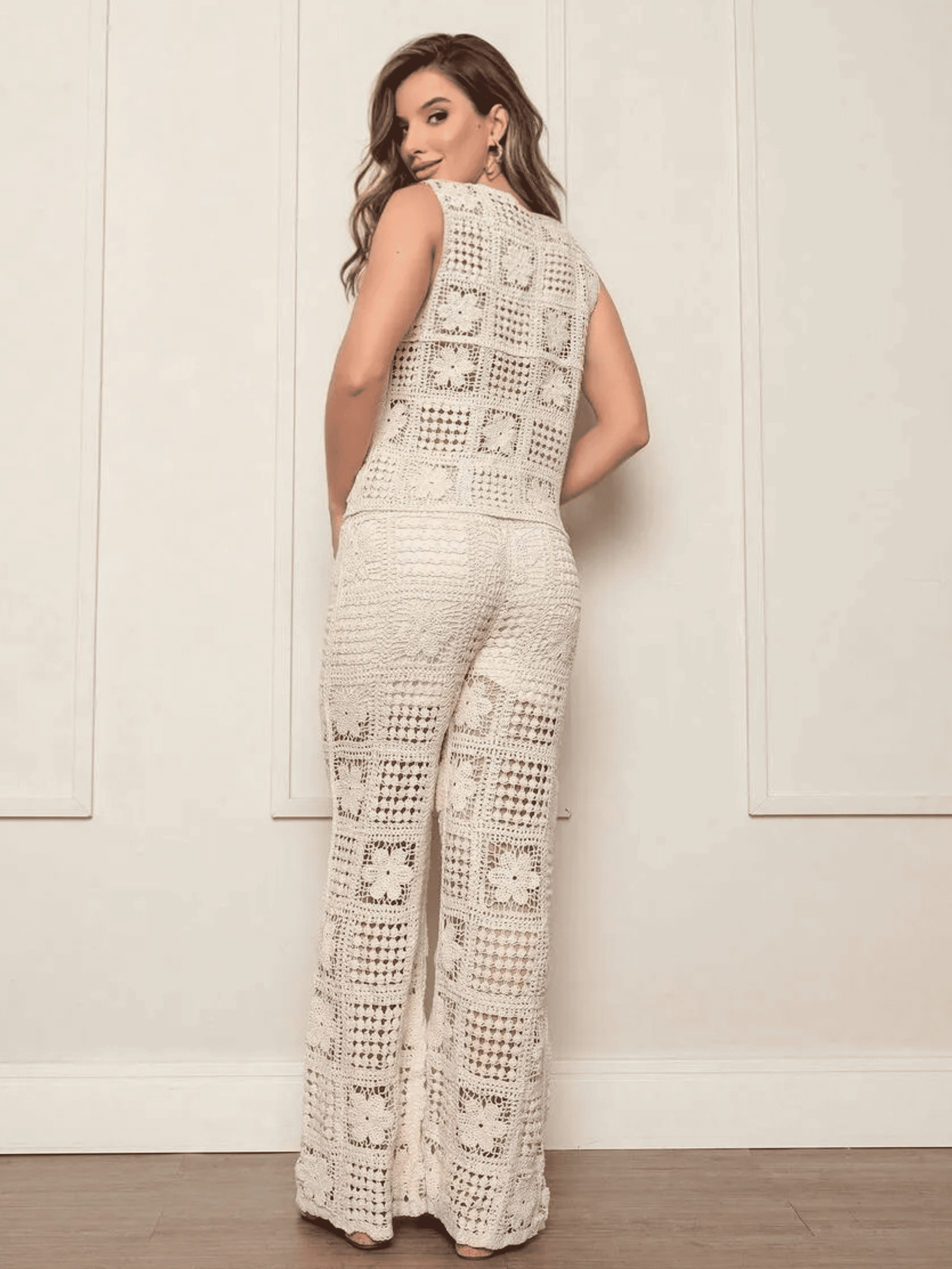 Conjunto de Tricô Iris