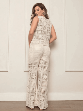 Conjunto de Tricô Iris