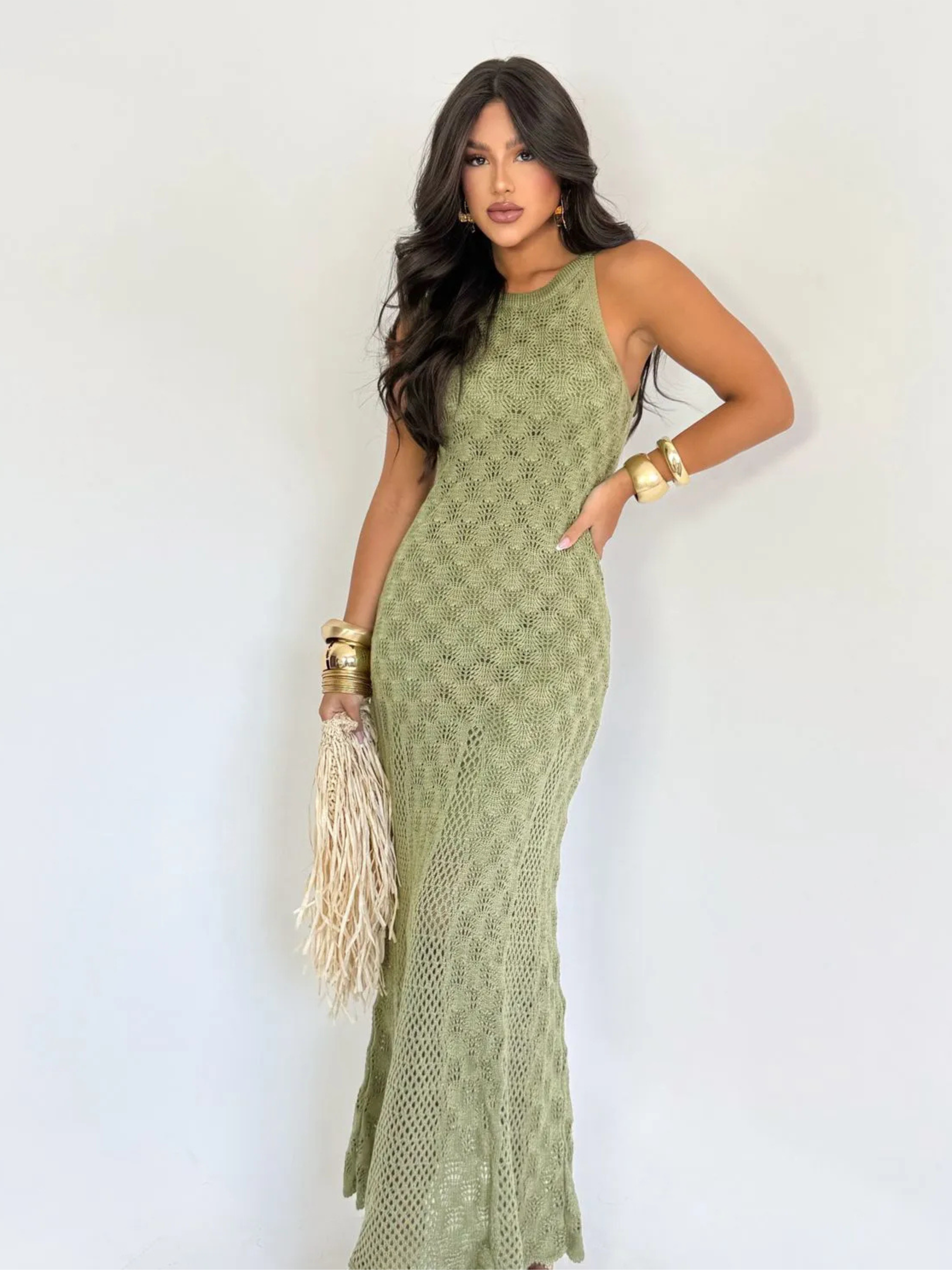 Vestido de Tricô Barcelona