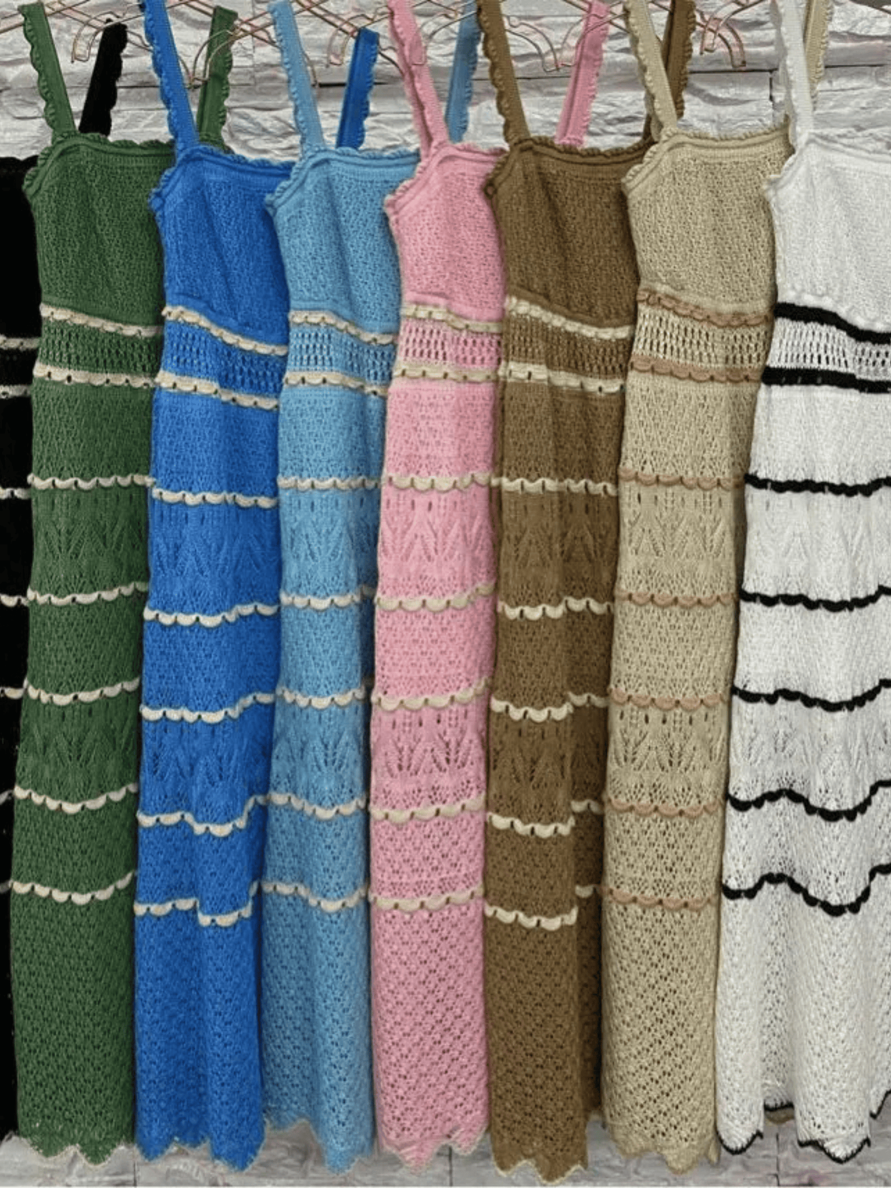 Vestido de Tricô Alessandra - Coleção Natal e Réveillon