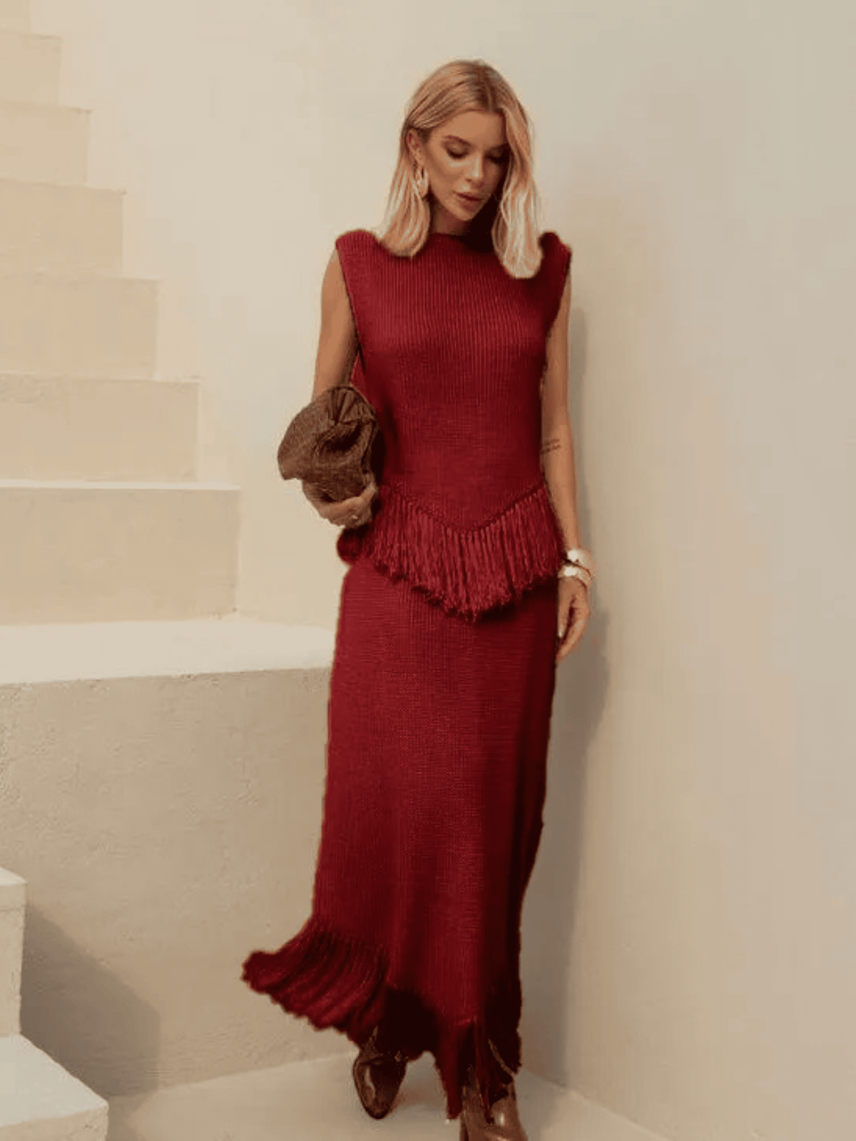 Conjunto de Tricô Madelaine