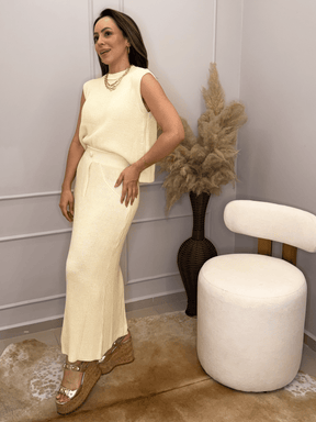 Conjunto de Tricô Laila