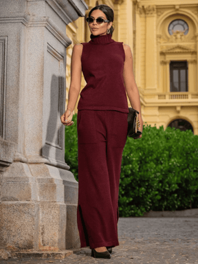 Conjunto de Tricô Laureana
