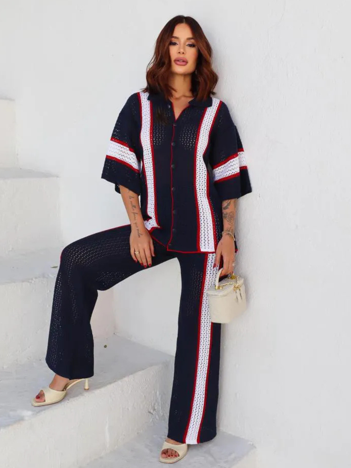 Saída de Praia de Tricô México