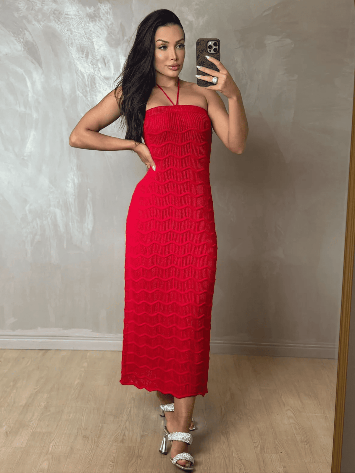Vestido de Tricô Edilaine