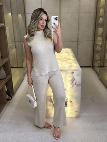 Conjunto de Tricô Agnes