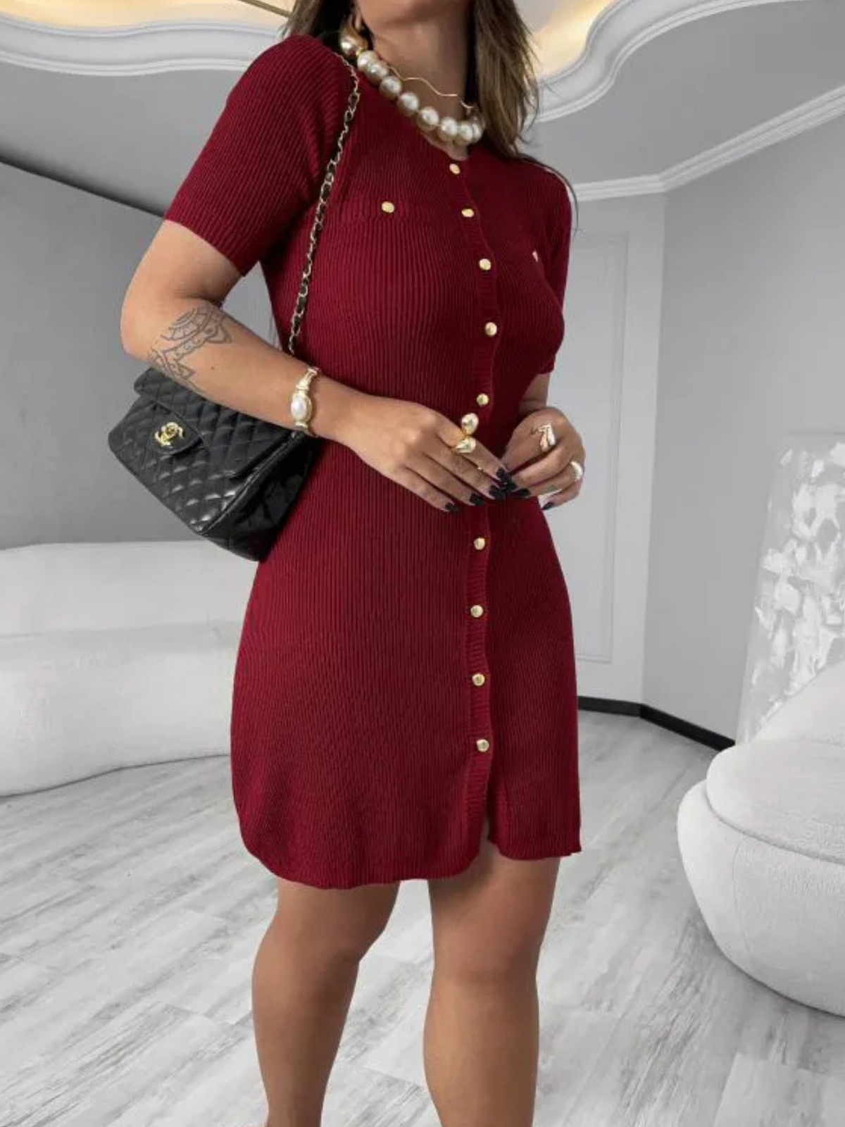 Vestido de Tricô Bali
