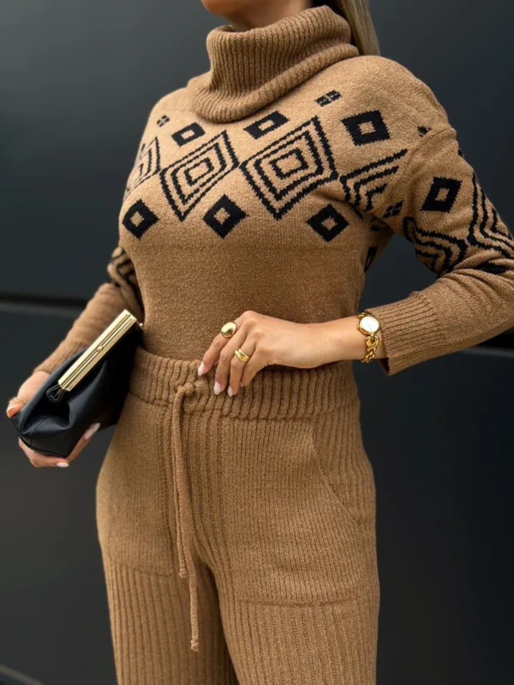 Conjunto de Tricô Lótus