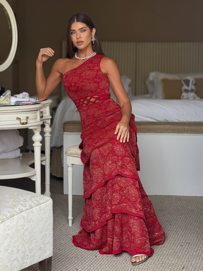 Vestido de Tricô Margareth + Pelerine