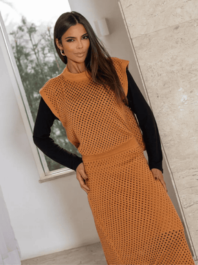 Conjunto de Tricô Colmeia