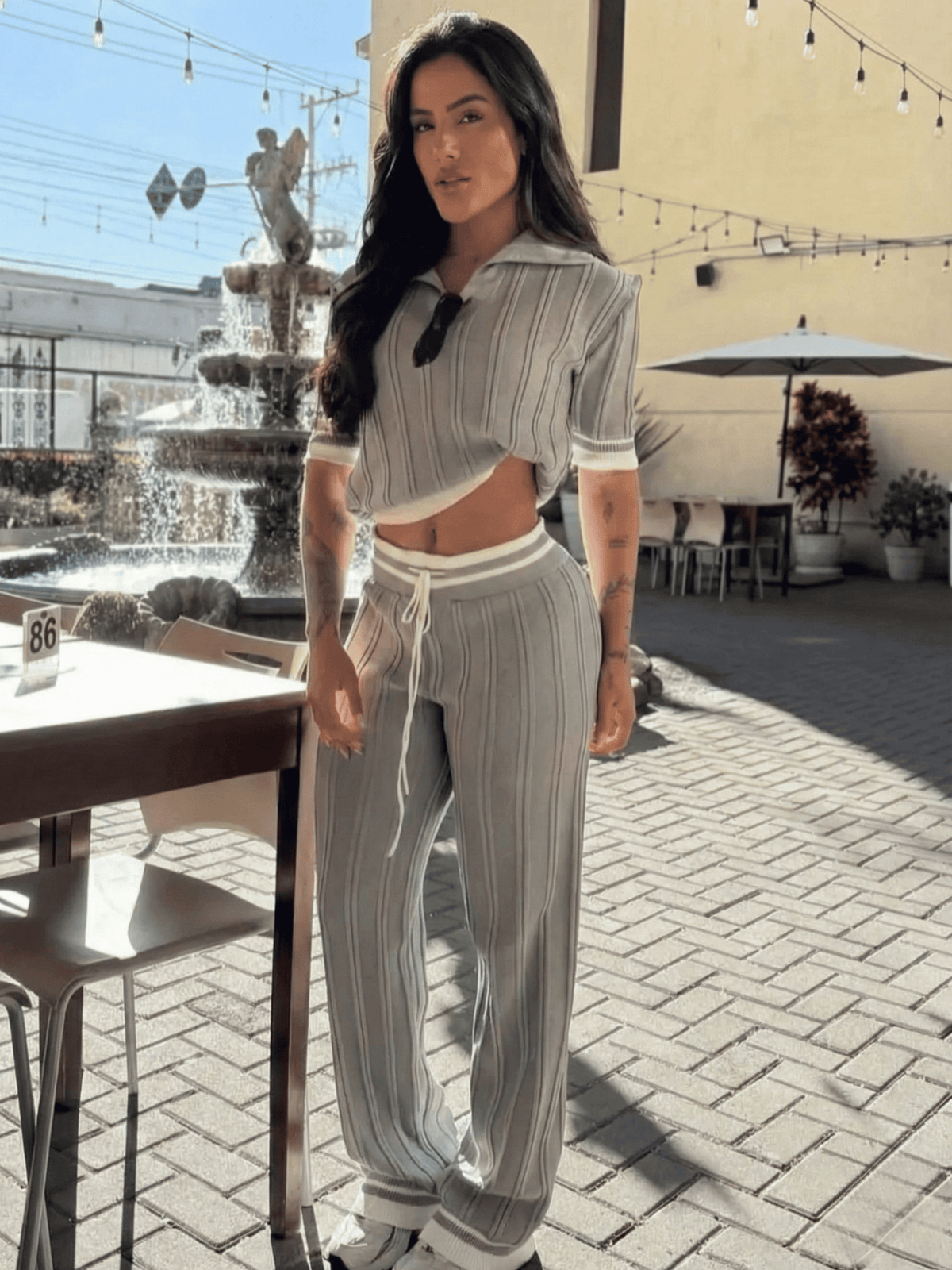 Conjunto de Tricô Nelly