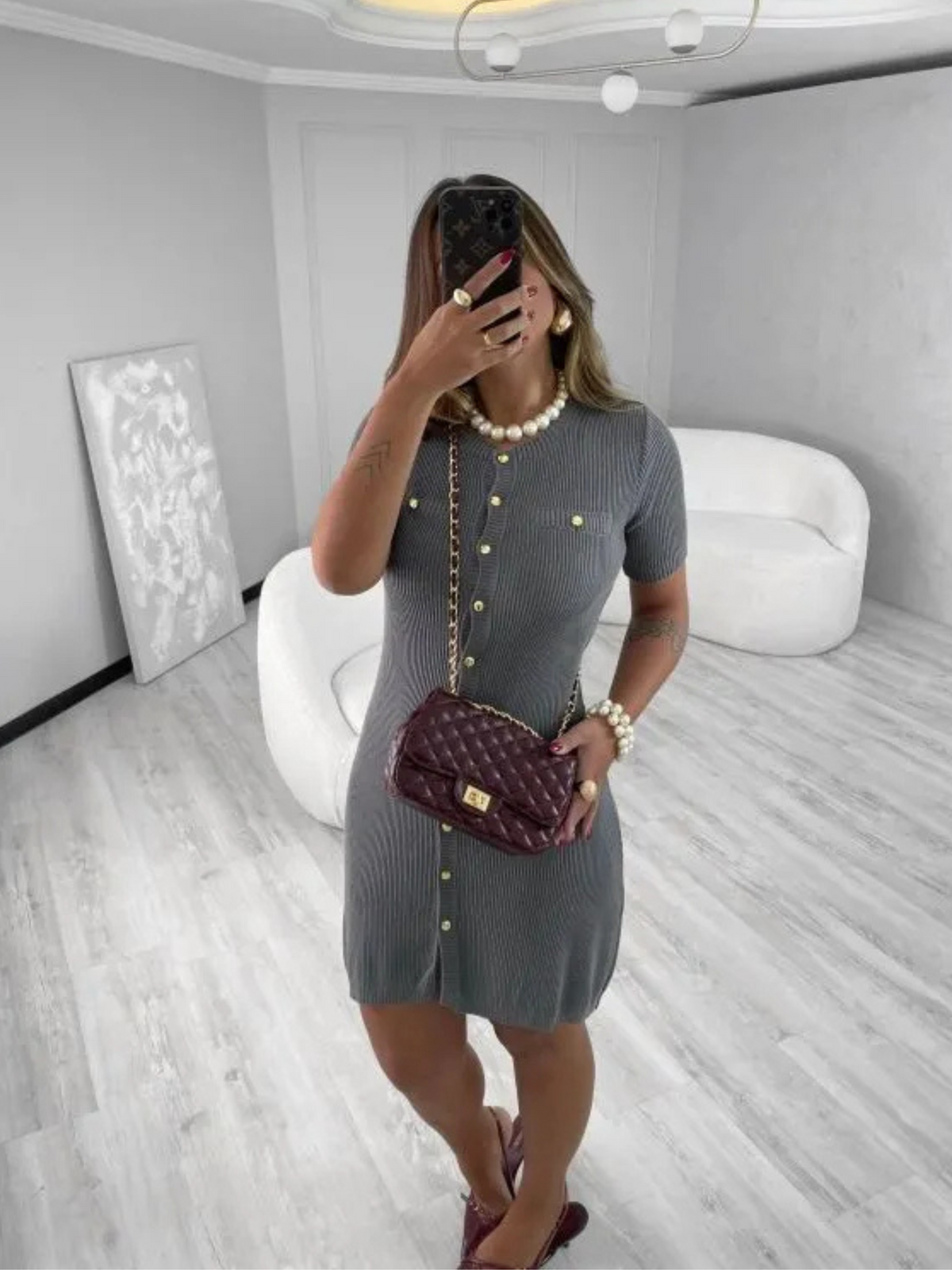 Vestido de Tricô Bali