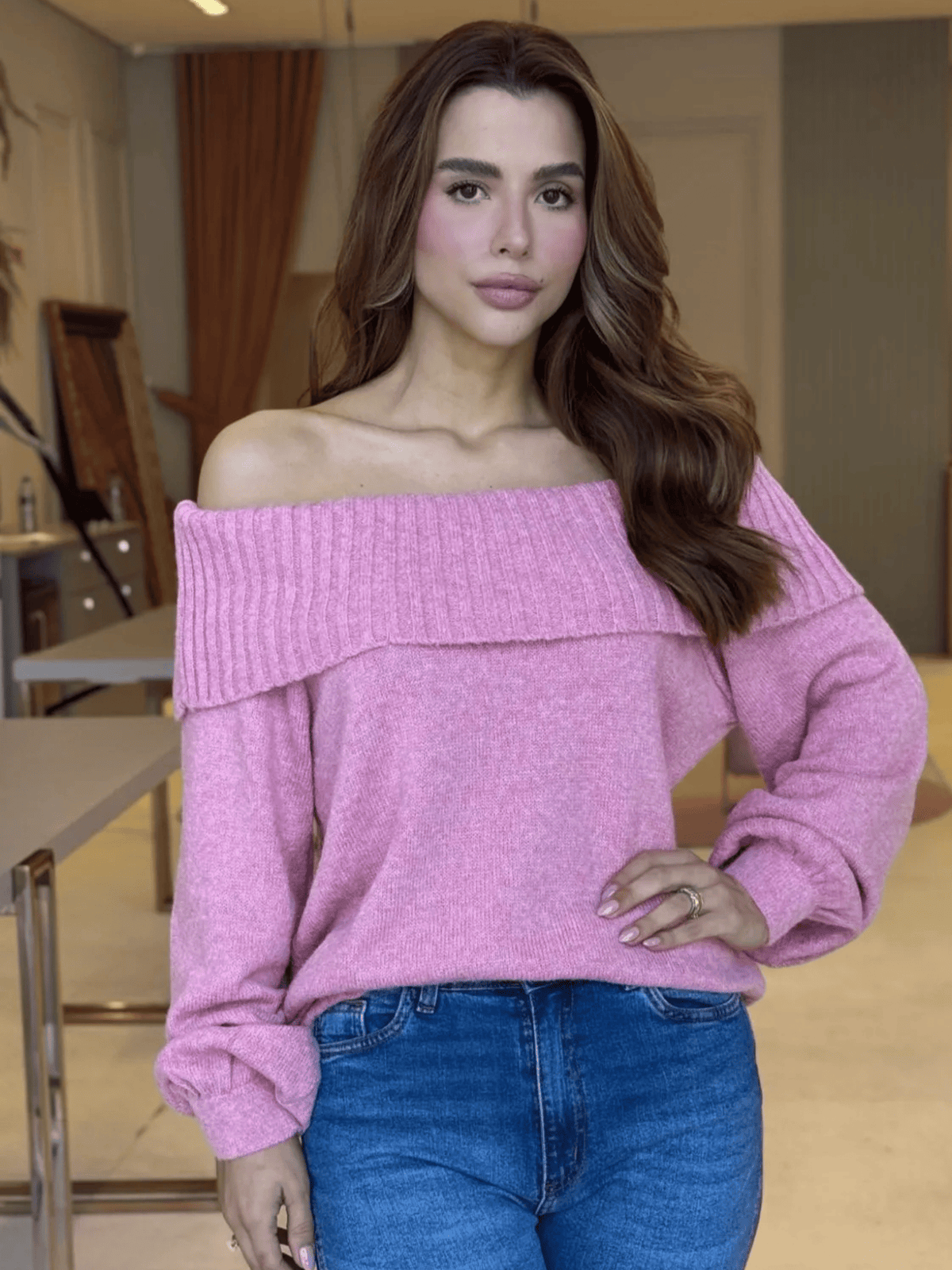 Blusa Feminina de Tricô Julieta