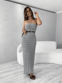 Vestido de Tricô Edilaine