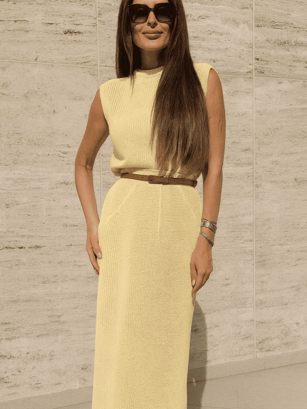 Conjunto de Tricô Laila - Coleção Natal e Réveillon