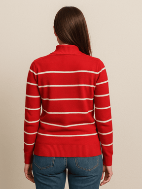Blusa Feminina de Tricô Yara - Manga Longa
