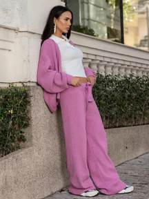 Conjunto de Tricô Margarida