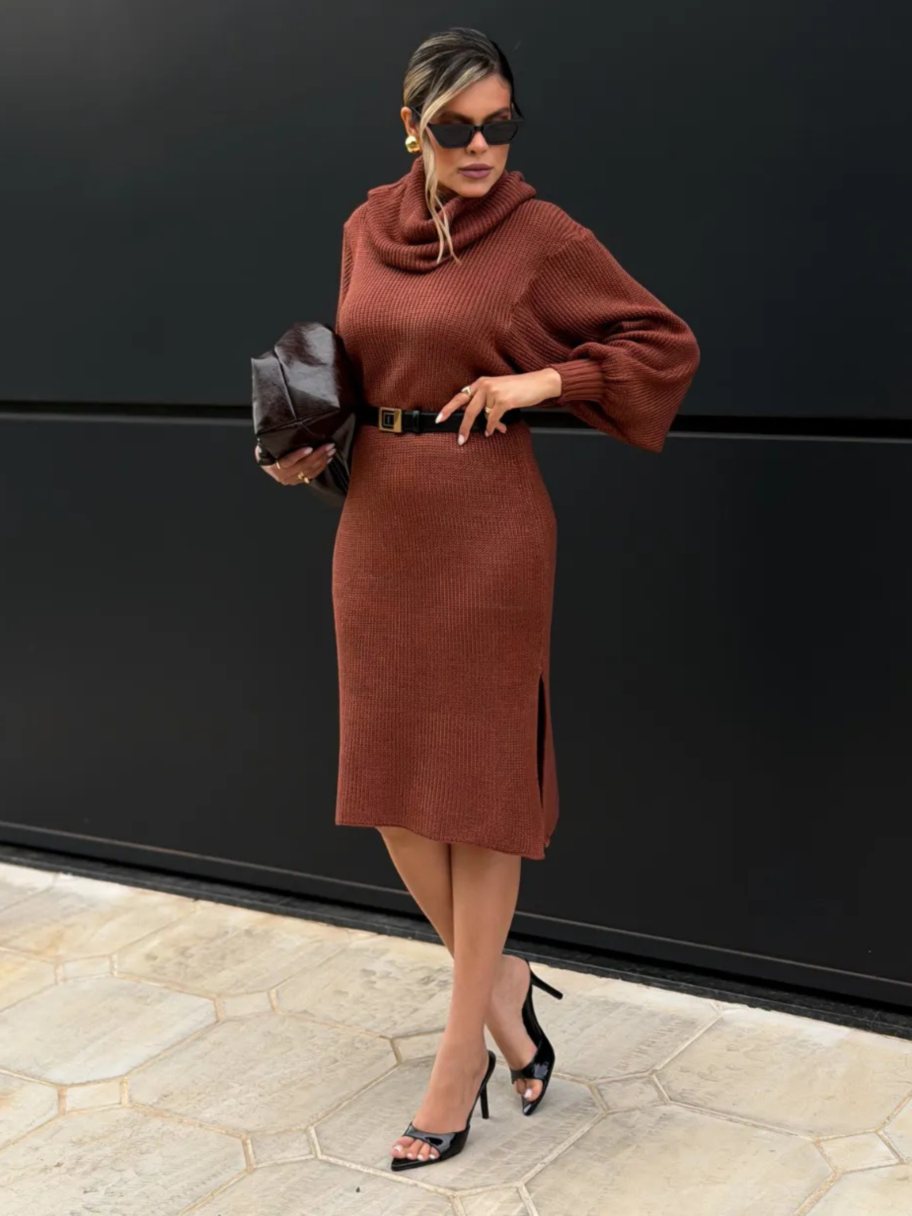Conjunto de Tricô Dália