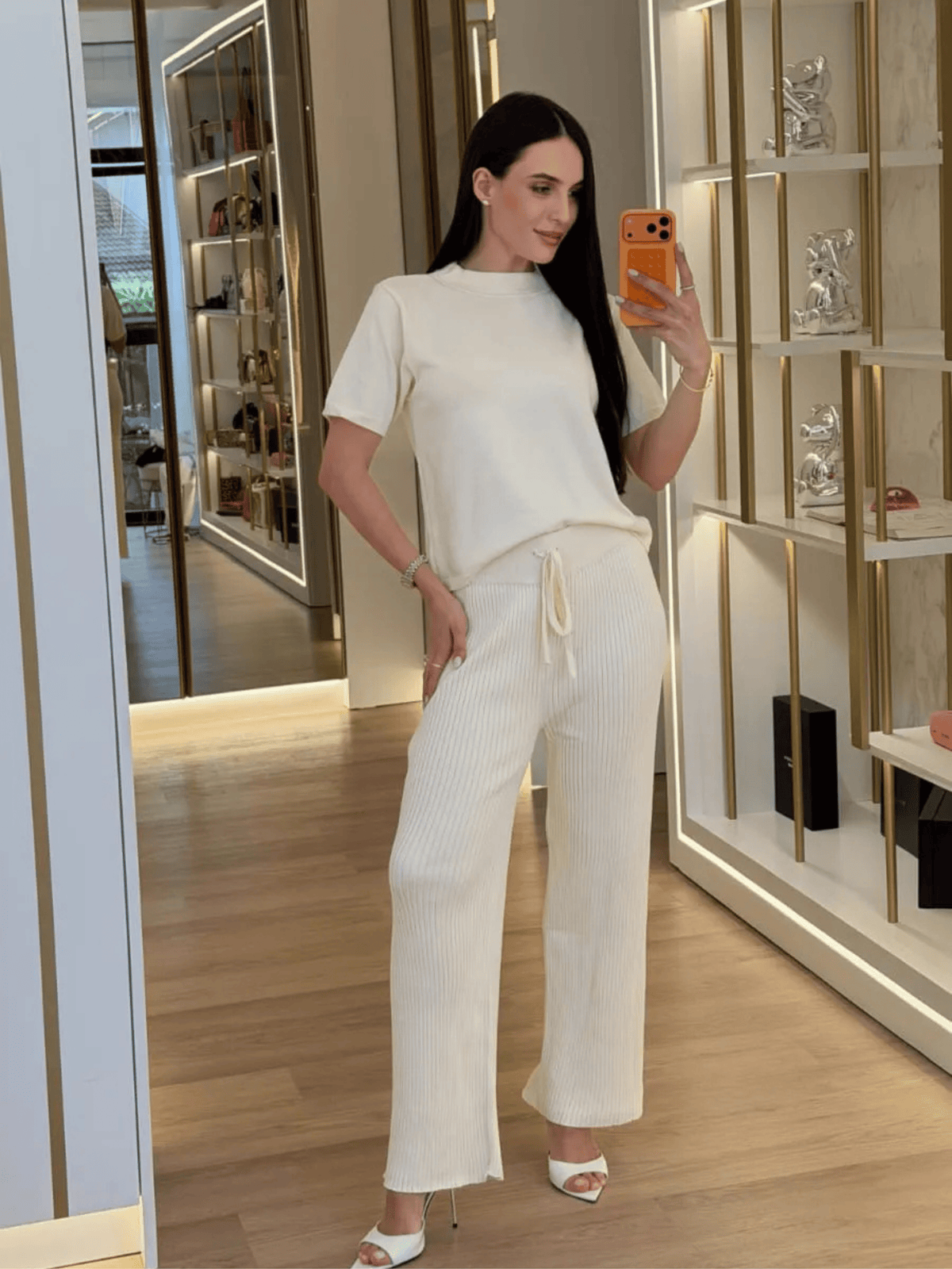 Conjunto de Tricô Havaí