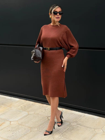 Conjunto de Tricô Dália