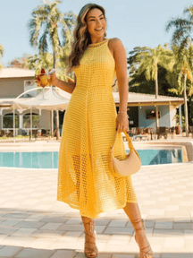 Vestido de Tricô Ana Luiza