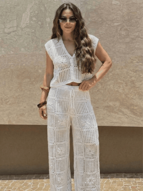 Conjunto de Tricô Iris