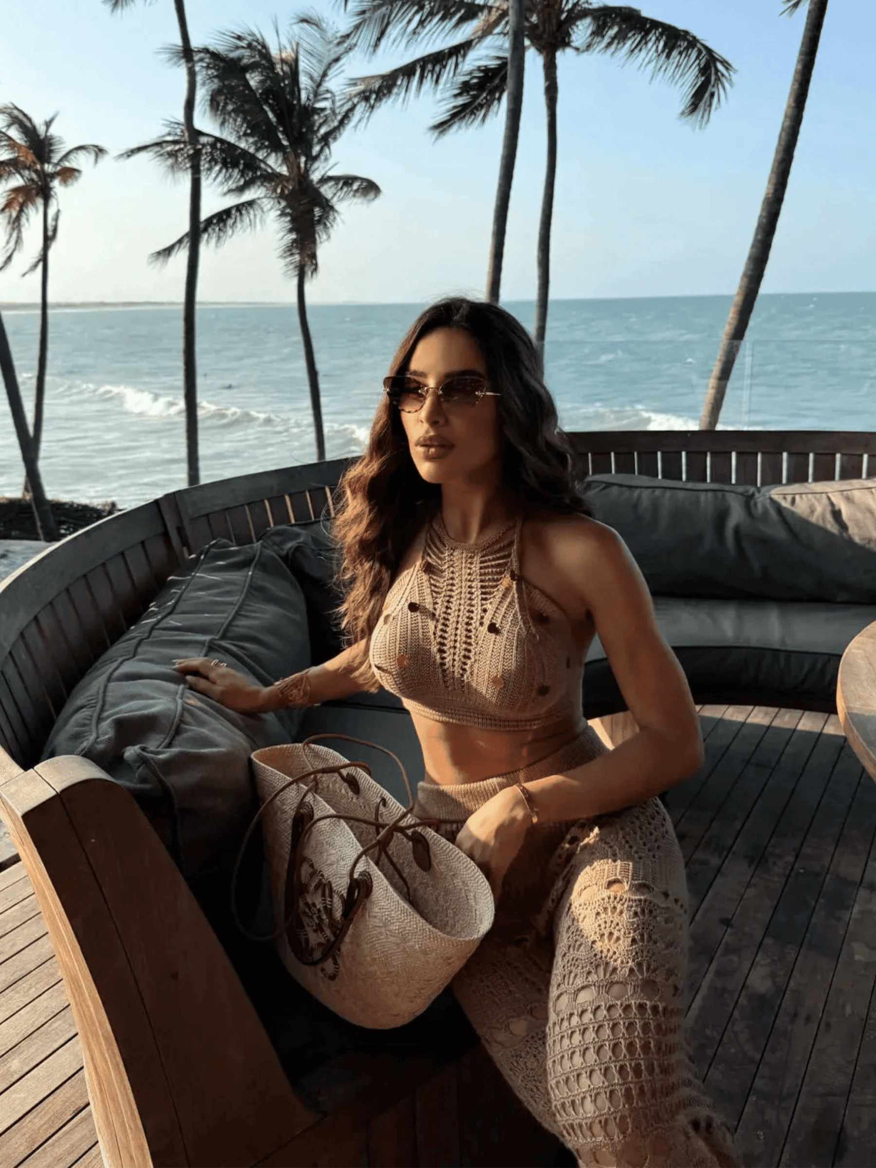 Conjunto de Tricô Thaiza