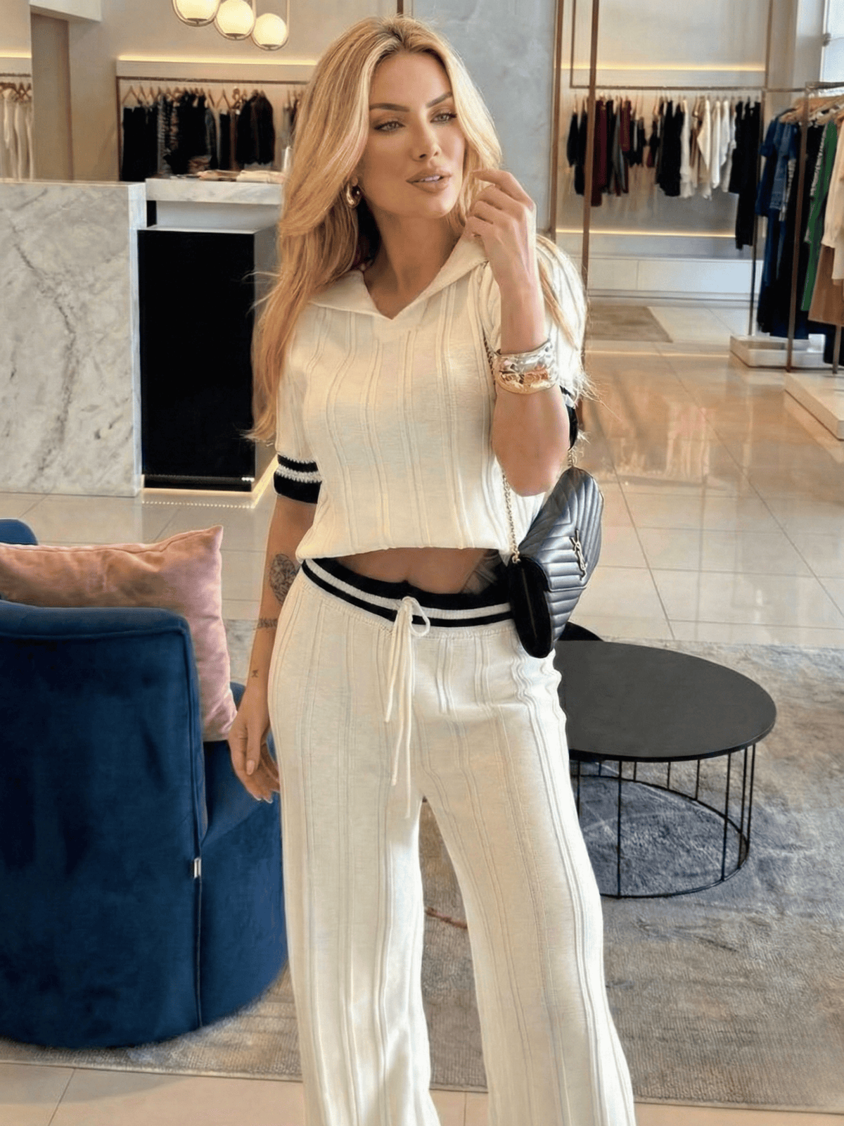 Conjunto de Tricô Nelly