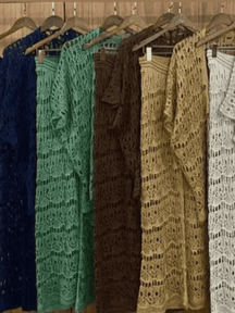 Conjunto de Tricô Keller