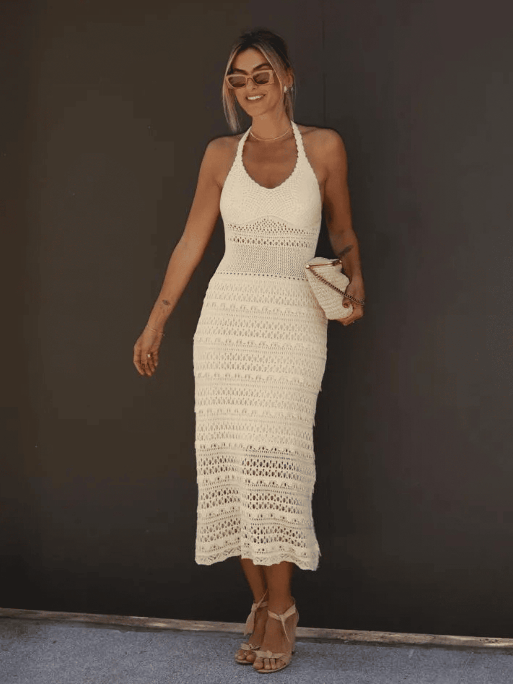 Vestido de Tricô Copenhague