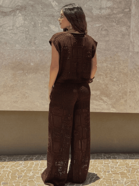 Conjunto de Tricô Iris