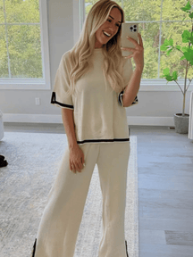 Conjunto de Tricô Liah