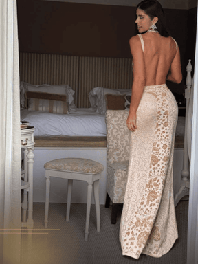 Vestido de Tricô Leila + Pelerine