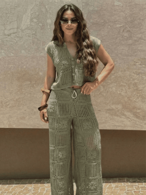 Conjunto de Tricô Iris