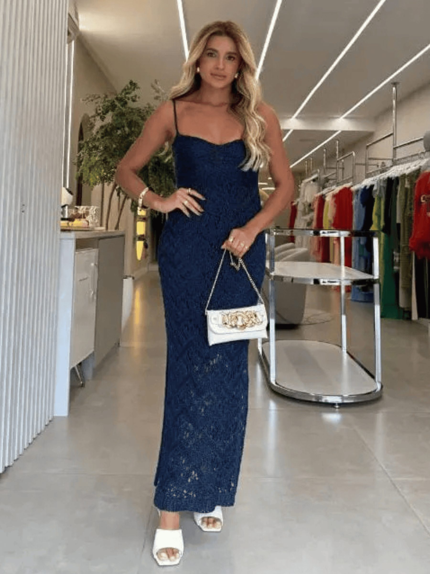 Vestido de Tricô Tacih